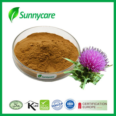 80% Silymarin / Silybin Plant Herbal Extract Water Soluble Milk Thistle Seed Extract
