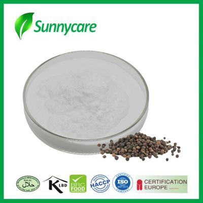 Extracto de pimenta preta Piperina em pó CAS 7780-20-3 Piper Nigrum melhora a digestão
